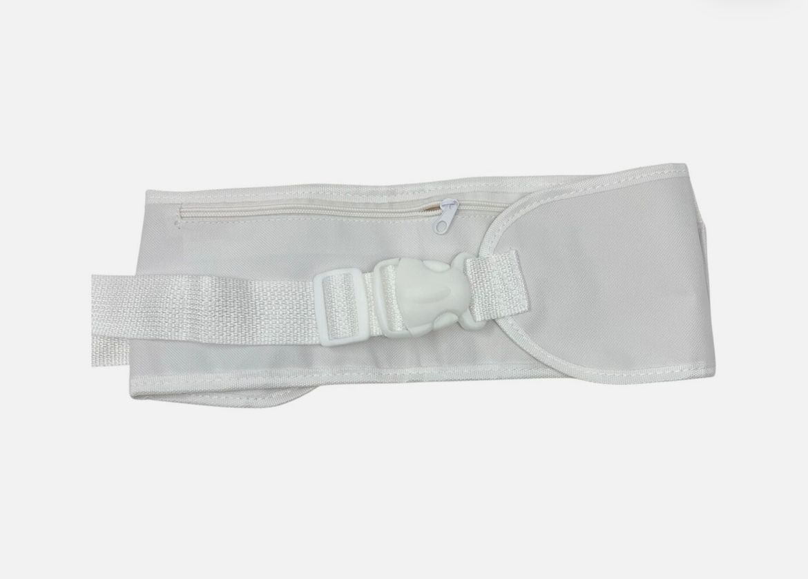 Ehram Belt for Hajj / Umrah | Free Size | Multiple Zipper Waterproof Pockets with Box