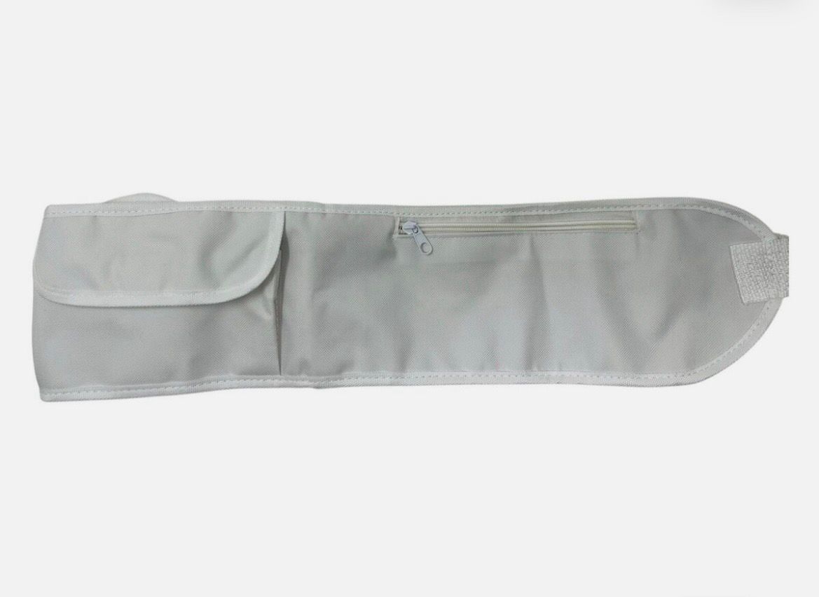 Ehram Belt for Hajj / Umrah | Free Size | Multiple Zipper Waterproof Pockets with Box