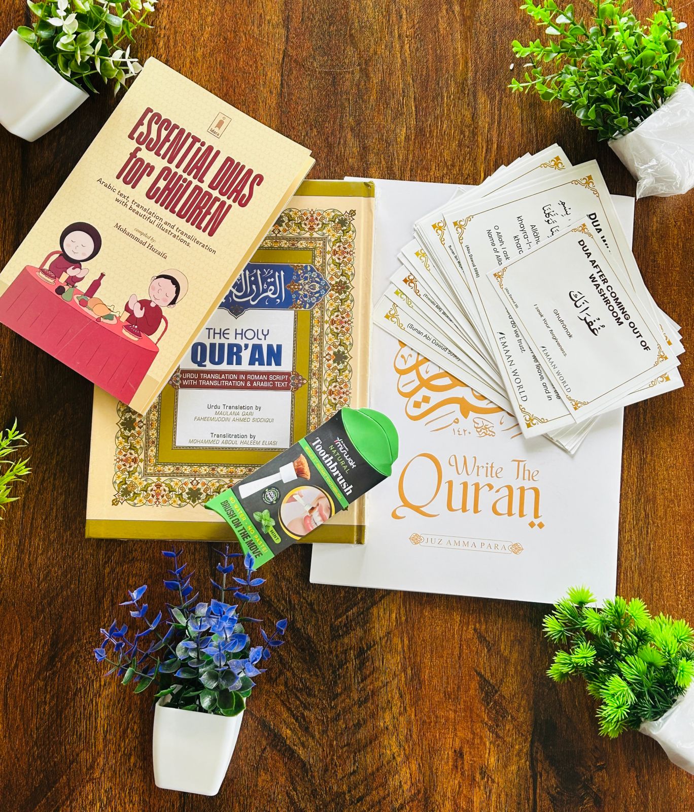Holy Quran Combo – Urdu translation in ROMAN Script